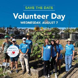 Save the Date - BCHD Volunteer Day - Wednesday, August 7